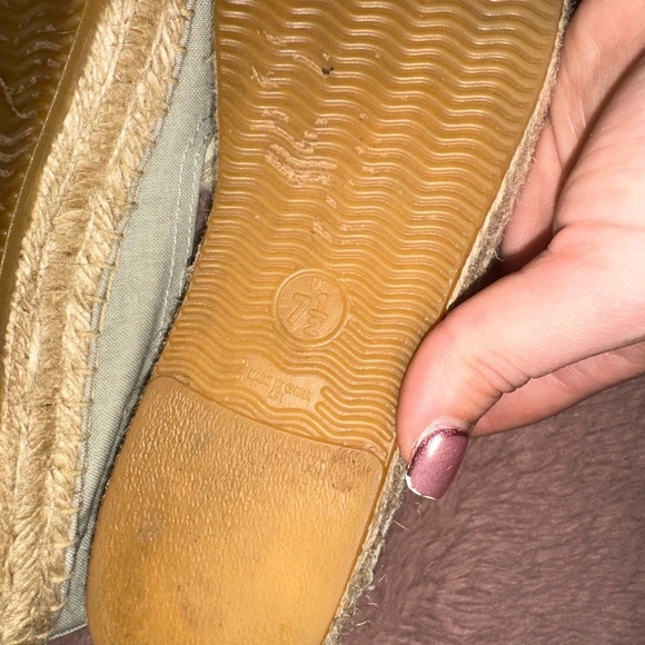 Soludos Women's Espadrilles flats grey mon amour 7.5 summer vacation beach - Picture 9 of 10